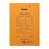 image:imageRHODIA 18200C  Stapled Notepad N18 Orange  A4  Small Squares  80 Detachable Sheets  80G Clairefontaine Paper  Coated Card Cover  Pack of 5 pads