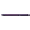 image:imageRhodia Ballpoint Pen Script 07mm Hexagonal Barrel Aluminum Body Hairline Treatment Low Viscosity Oilbased Ink Aubergine RHODIA cf9307