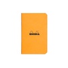 image:imageRhodia 119158Cpack  Set of 20 Orange Staplebound Notebooks  75x12cm  Small Squares  48 pages  80gm White Paper  Waterproof Resistant Coated Card Cover