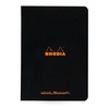image:imageRhodia 119186Cpack  A pack of 10 Black Staplebound Notebooks  A5  Dotted  96 pages  80 gsm Clairefontaine White paper  Waterproof Soft Coated Card Cover