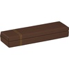 image:imageRhodia 194521C  Coral Pencil Case  21x55x3 cm  Orange Saddle Stitching  Faux Leather Exterior  Home Office Collection Rhodiarama  Office Organization amp Design StorageBronze
